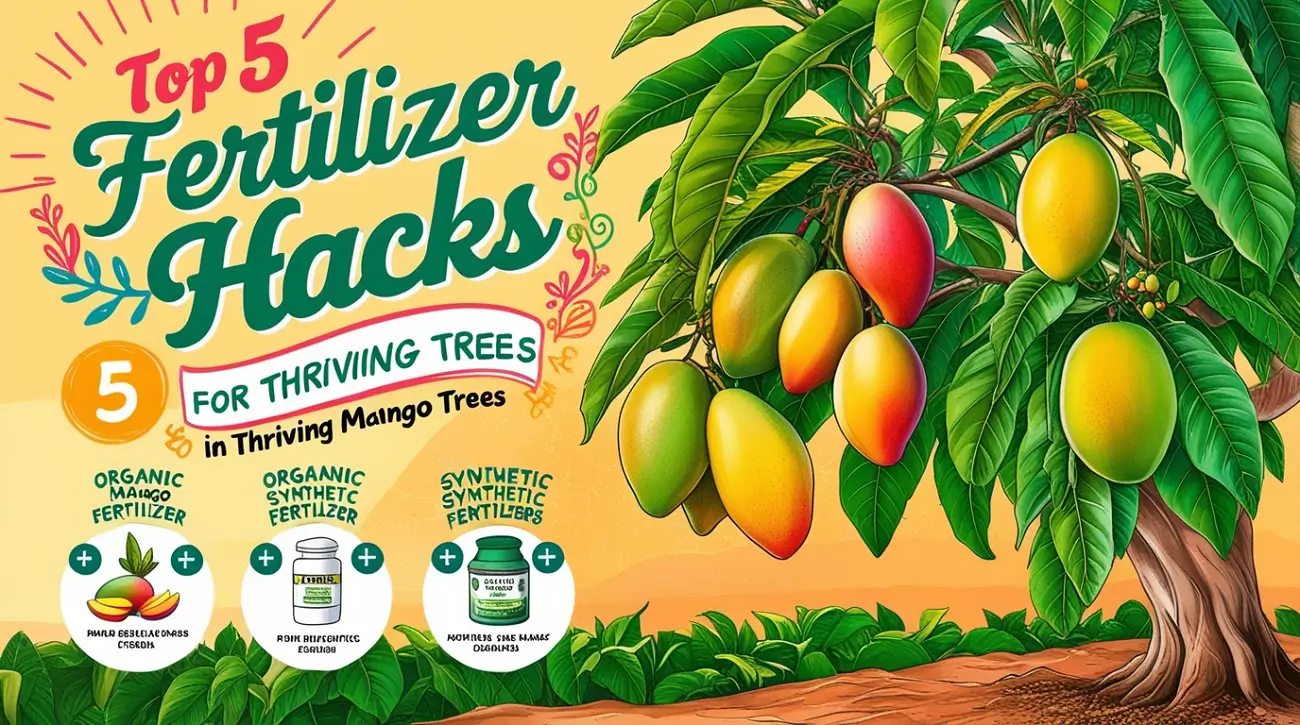 أفضل 5 طرق لتسميد أشجار المانجو